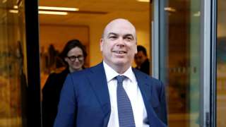 Mike Lynch leaves High Court in London 25 March 2019