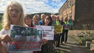 Campaigners against Mirfield development