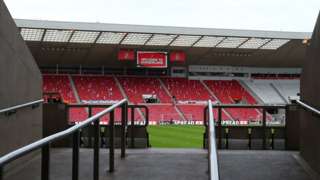 Stadium of Light view of the Roker End