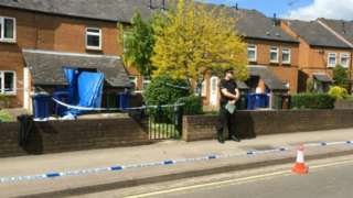 House in Banbury where body was found this morning