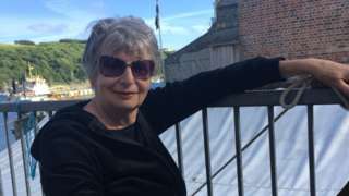 Christine McHaines in Fowey