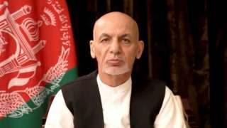 Ousted Afghan President Ashraf Ghani