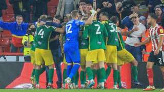 Preston celebrate equaliser