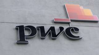 PwC signage on one of its sites