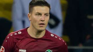 Kevin Wimmer in action for Hannover