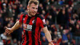 Ryan Fraser scores for Bournemouth against Southampton
