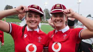 Nel Metcalfe and Carys Cox