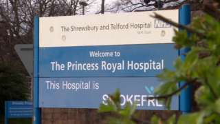 Princess Royal Hospital sign