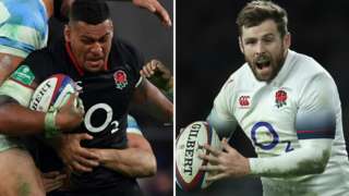 Nathan Hughes and Elliot Daly