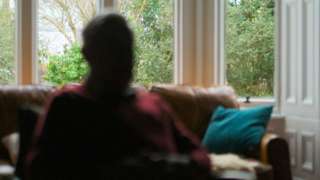 Robert in silhouette