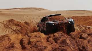 Ph-Sport's Lionel Baud and co-driver Jean-Pierre Garcin in action during stage 3 of the Dakar rally in Saudi Arabia (4 January 2022)
