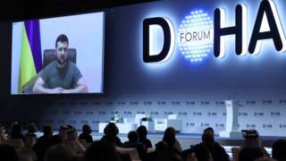 Doha Forum ဆွေးနွေးပွဲမှာ ဗီဒီယိုကနေတဆင့် မိန့်ခွန်း ပြော