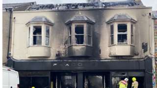 Monmouth fire 23 May 22