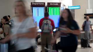 Ronald Reagan Washington National Airport in Arlington, Virginia, on 1 July 2023