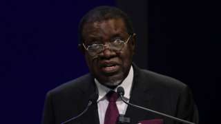 President of Namibia Hage Geingob