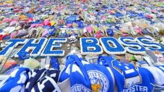 Leicester tributes to Vichai Srivaddhanaprabha