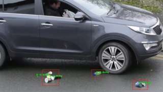Littercam cameras detecting rubbish being thrown out of a car