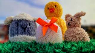 Knitted characters