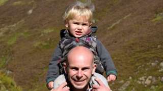 Dominic Jackson and nephew