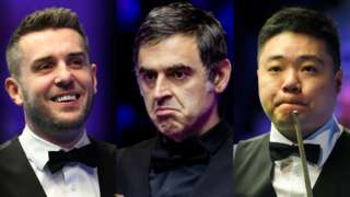 Mark Selby, Ronnie O'Sullivan & Ding Junhui
