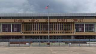The Samuel Kanyon Doe sports complex in Liberia