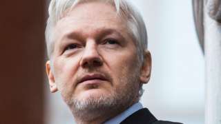 Julian Assange spent almost seven years inside the Ecuadorean embassy in London