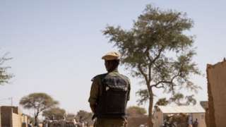 Burkina Faso soldier