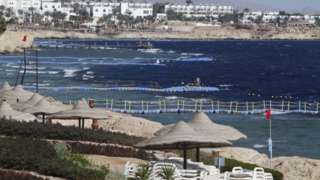 A beach resort in the Red Sea town of Sharm el-Sheikh - generic image