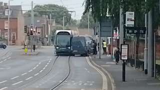 Tram crash