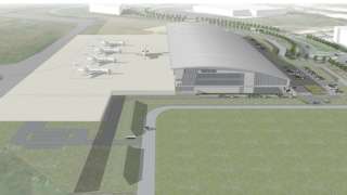 Farnborough aircraft service centre