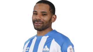 Jason Puncheon in his new Huddersfield kit