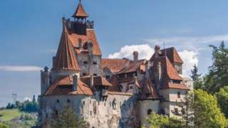 Romania, Transylvania, Bran City, Bran Castle, Dracula Castle.