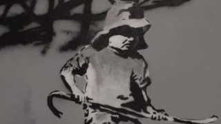 Justin Peach Banksy