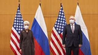 ABD Dışişleri Bakan Yardımcısı Wendy Sherman ve Rusya Dışişleri Bakan Yardımcısı Sergey Ryabkov