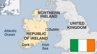 Map of Ireland