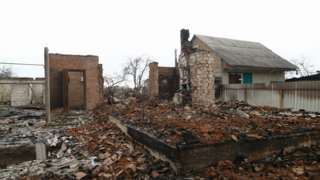 Разрушенный дом в Андреевке