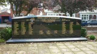 Hornsea war memorial