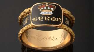Lord Byron memorial ring