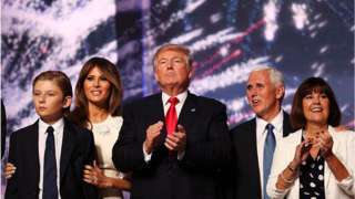 Trump, Pence, family at 2016 convention