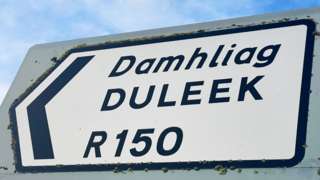 Duleek road sign