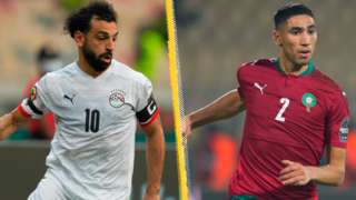 Mohamed Salah and Achraf Hakimi