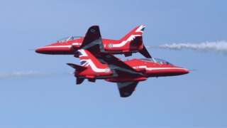 Red Arrows jets