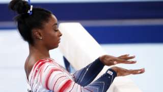 Simon Biles at Tokyo 2020