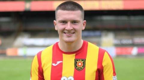 Albion Rovers winger Kyle Doherty
