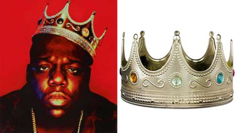 The Notorious B. I. G. and his crown