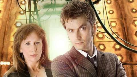 atherine Tate as Donna and David Tennant as The Doctor in series 4 of "Dr Who". Episode 1, "Partners in Crime"