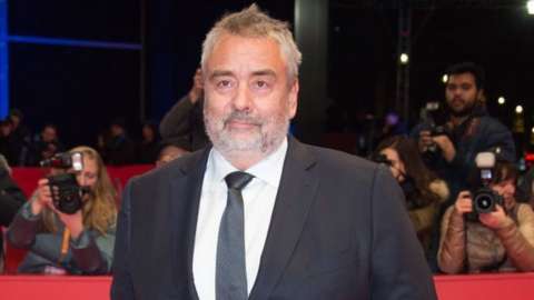 Luc Besson during a film premiere