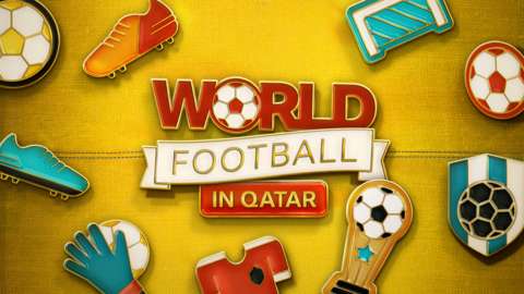 World Football in Qatar graphic