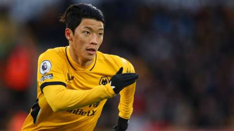 Hwang Hee-chan of Wolverhampton Wanderers