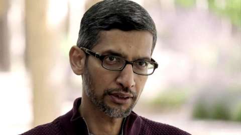 Sundar Pichai is the chief executive of both Google and its parent company Alphabet